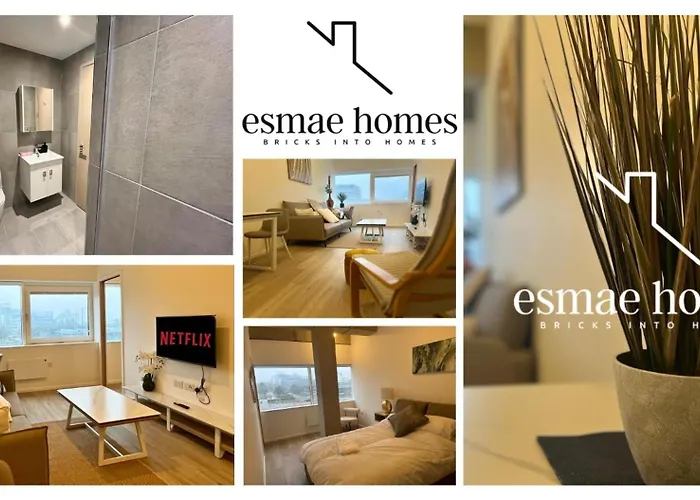 1Br Luxury Flat At Train Station - Long Stays Welcome - Just Ask